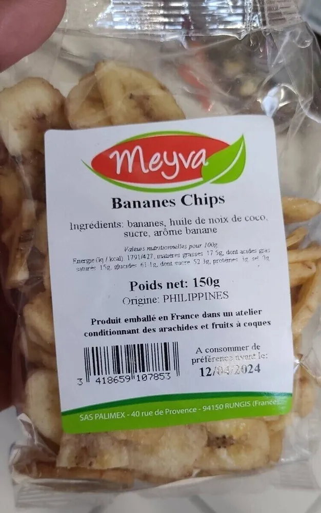 Bananes chips