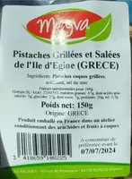 Pistaches Grillées et Salées