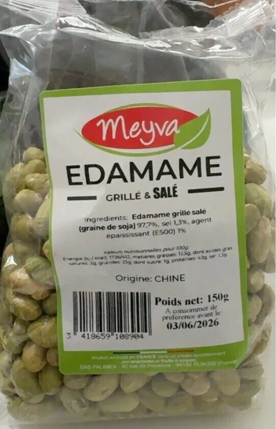 Edamame Grillé et salé