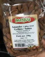 Amandes grillees/Salées