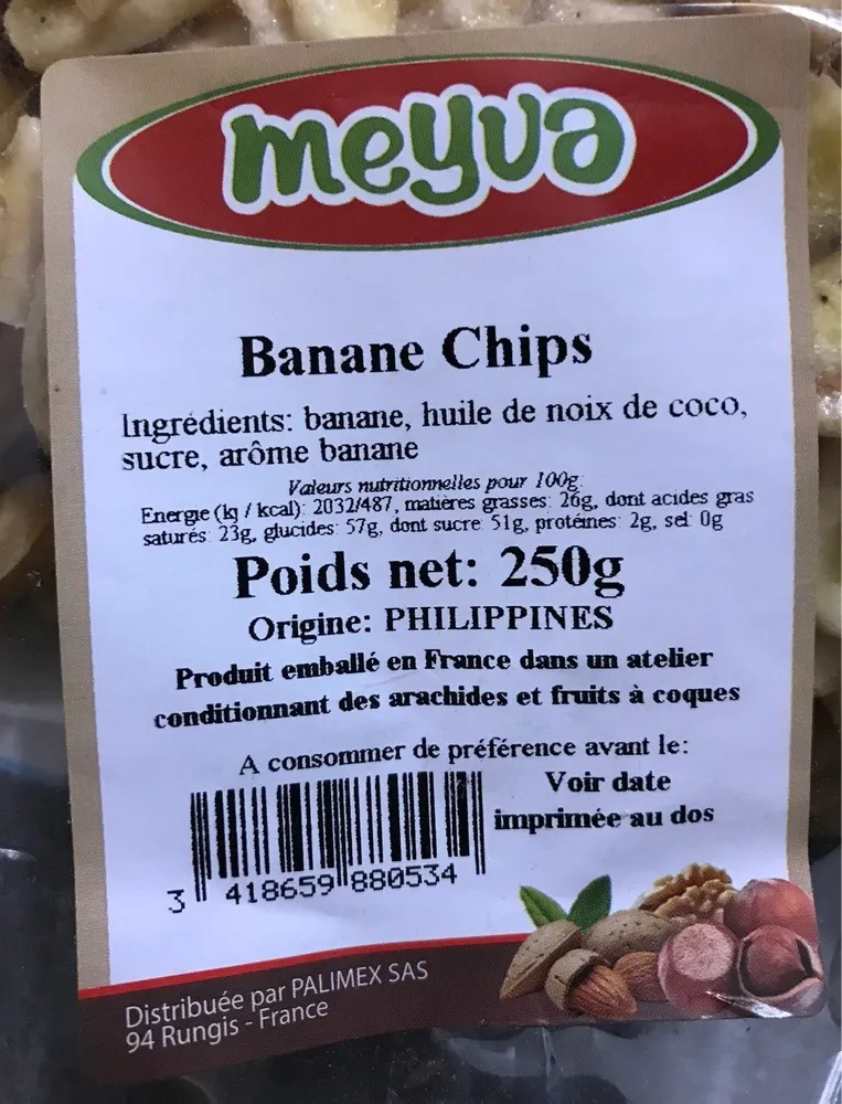 Banane chips