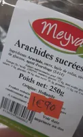 Arachides sucrées