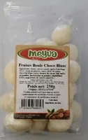 Fraise boule choco blanc