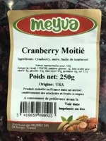 Cranberry moitié