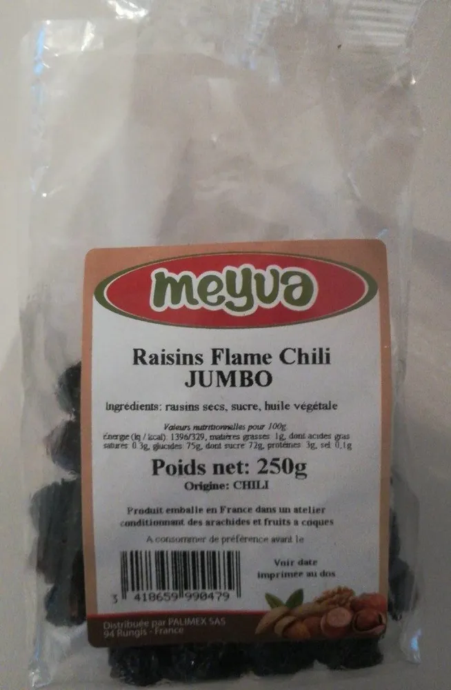 Raisins Flame chili JUMBO