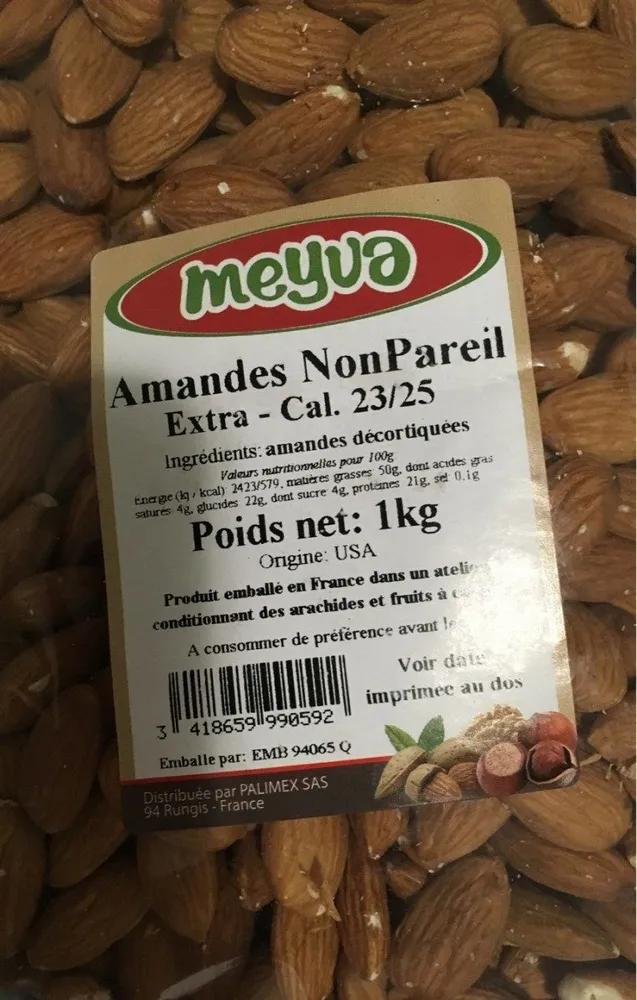 Amandes nonpareil extra