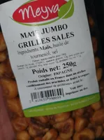 Maïs jumbo grillé salés