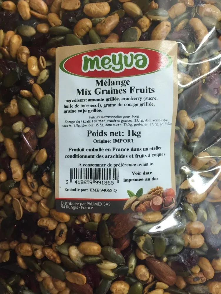 Melange mix graines fruit