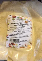 Amandes blanchies en poudre
