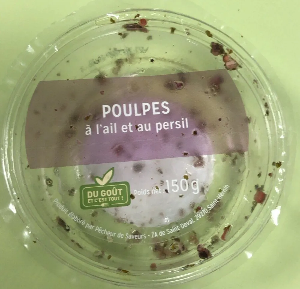 Poulpes à l’ail et au persil