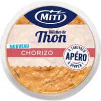 Rillettes de thon chorizo - 115g - Frais