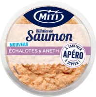 Rillettes de saumon échalote & aneth - 115g - Frais