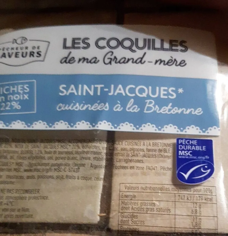Les coquilles de ma grand-mère