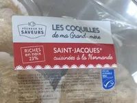 Coquilles saint jacques cuisinées à la normande