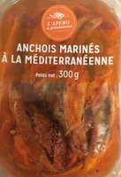 Anchois marinés a la Mediterraneenne