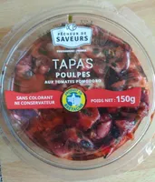 Morceaux de poulpe aux tomates