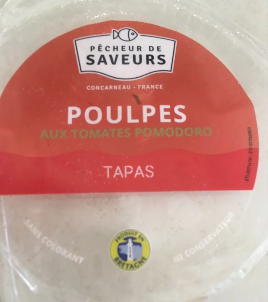 Poulpe aux tomates pomodoro