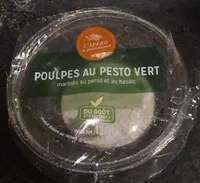 Poulpes au pesto vert