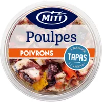 Poulpes poivrons - 105g - Frais