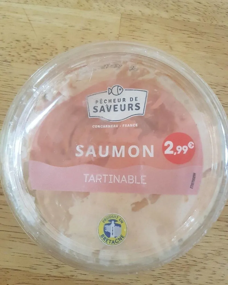 Saumon tartinable