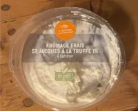 Fromage frais saint jacques truffes