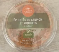 Emiettés de saumon et piquillos
