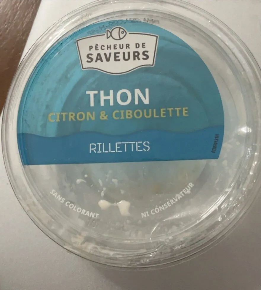Rillettes de thon  Citron & Ciboulette