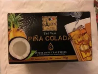 Piña Colada - Thé Vert (infuse dans l'eau froide) 20 Sachets