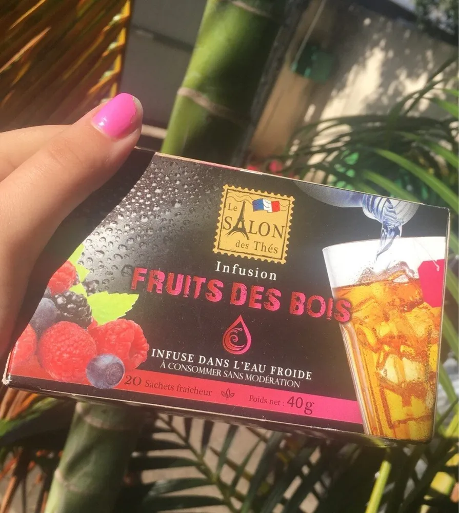 Infusion fruit des bois