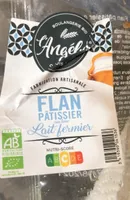 Flan pâtissier au bon lait fermier