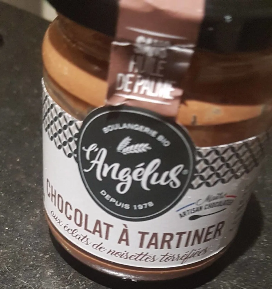Chocolat à tartiner noisettes torrefiees