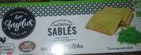 Sablés au thé Matcha