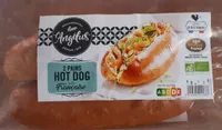 2 pains Hot Dog à la française