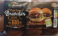 Miniburgers briochés