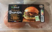 2 Burger briochés bio