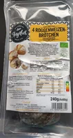 Roggenweizen-Brötchen