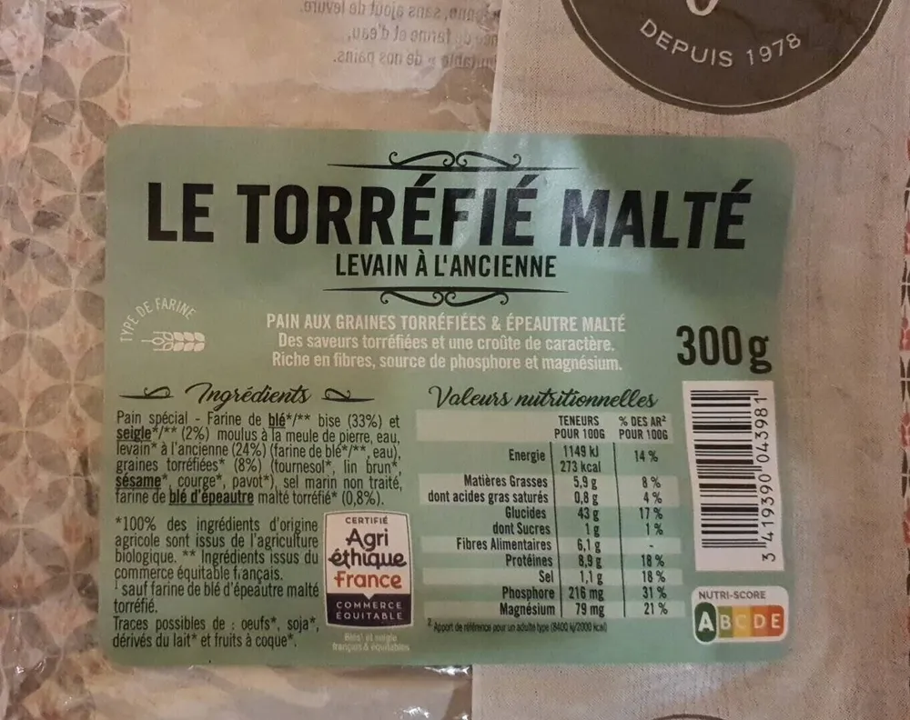 Le Torréfié Malté