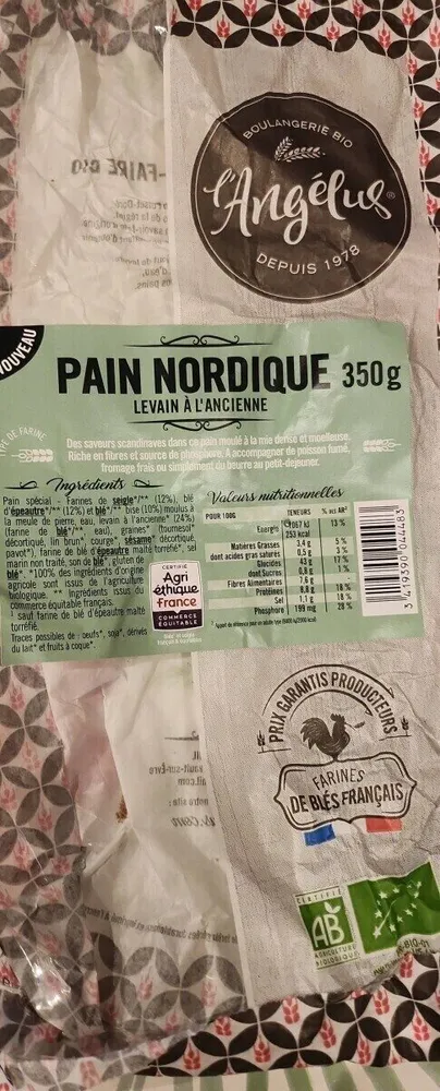 Pain nordique au levain à l'ancienne