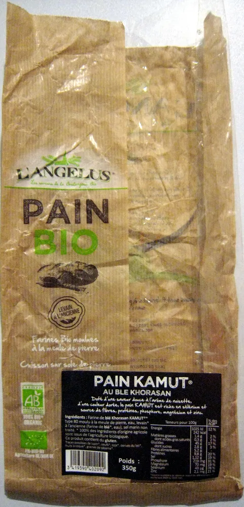 Pain Kamut au blé Khorasan