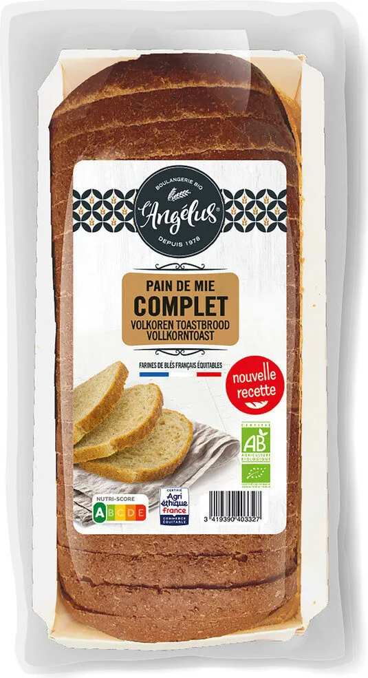 L'Angélus Pain de mie complet