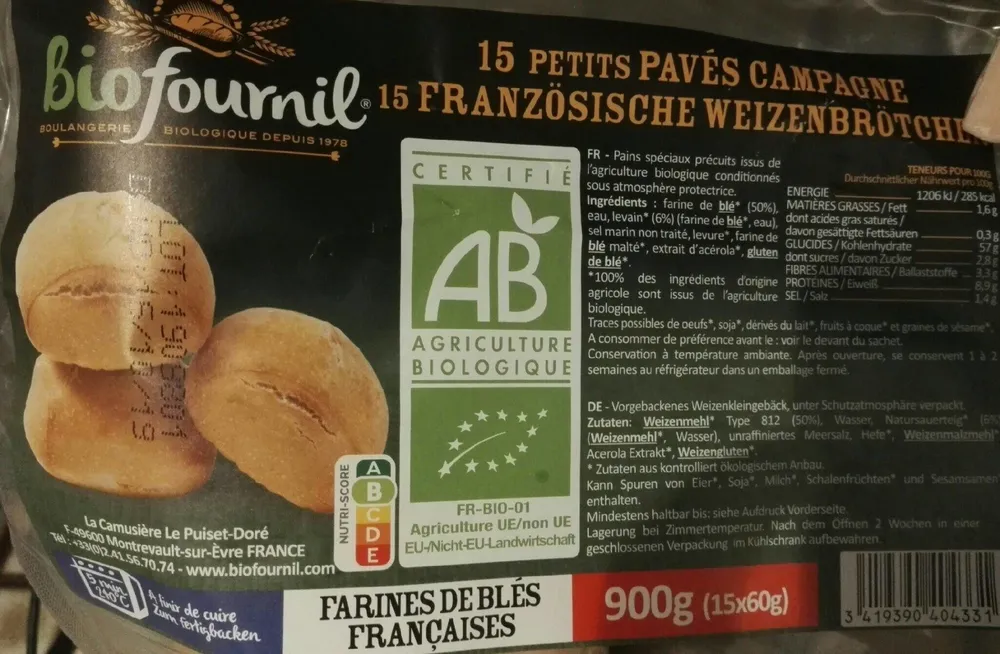 Petits pavés campagne