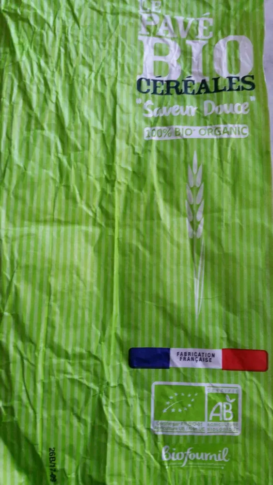 Pavé bio céréales