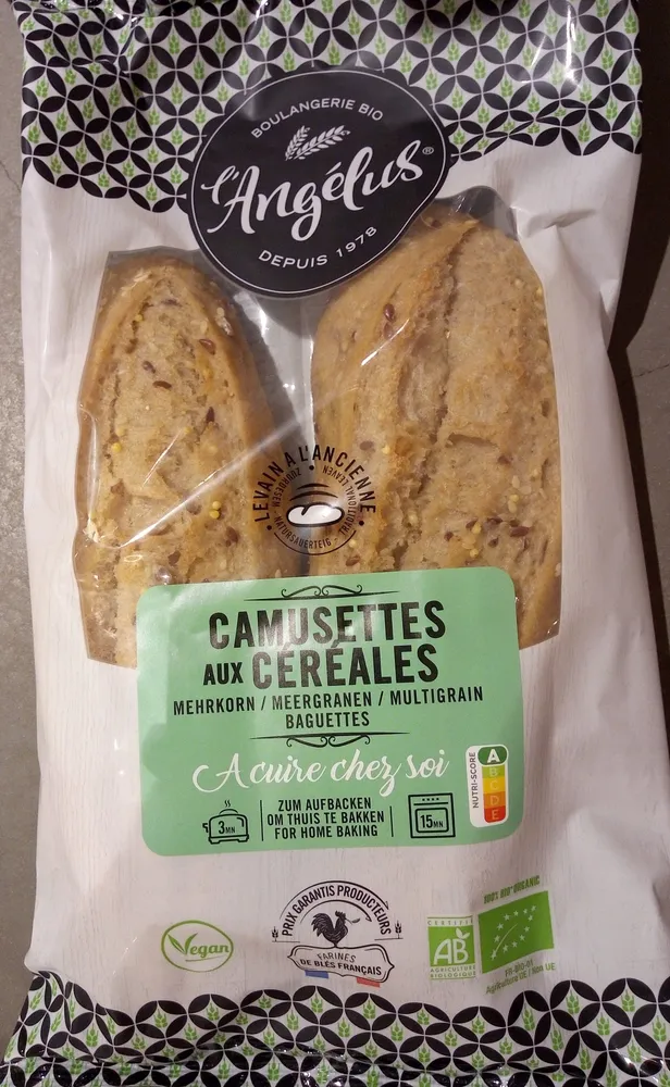 Camusettes aux céréales