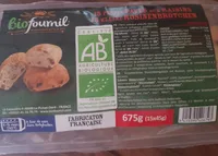 Pavés aux raisins