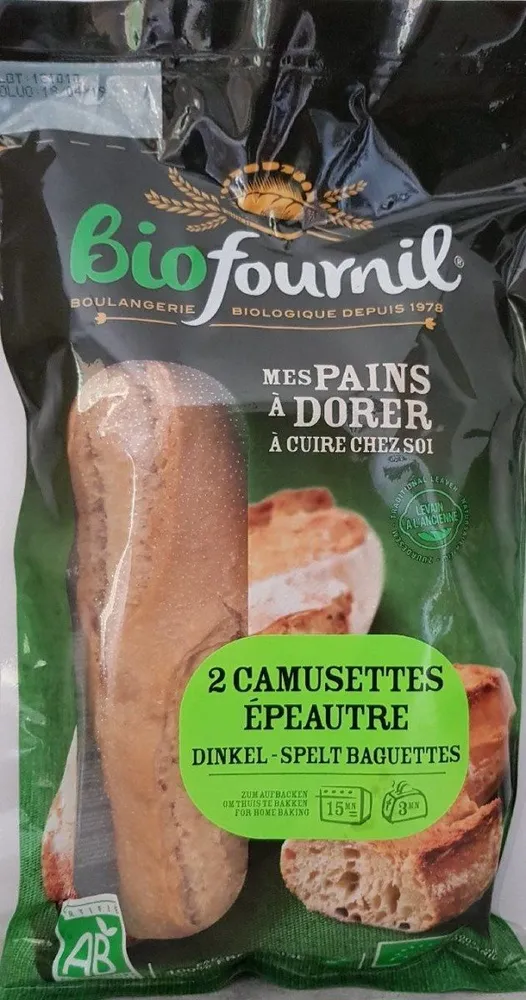 2 Camusettes épeautre à dorer