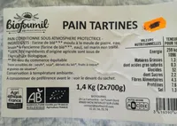 Pain tartines