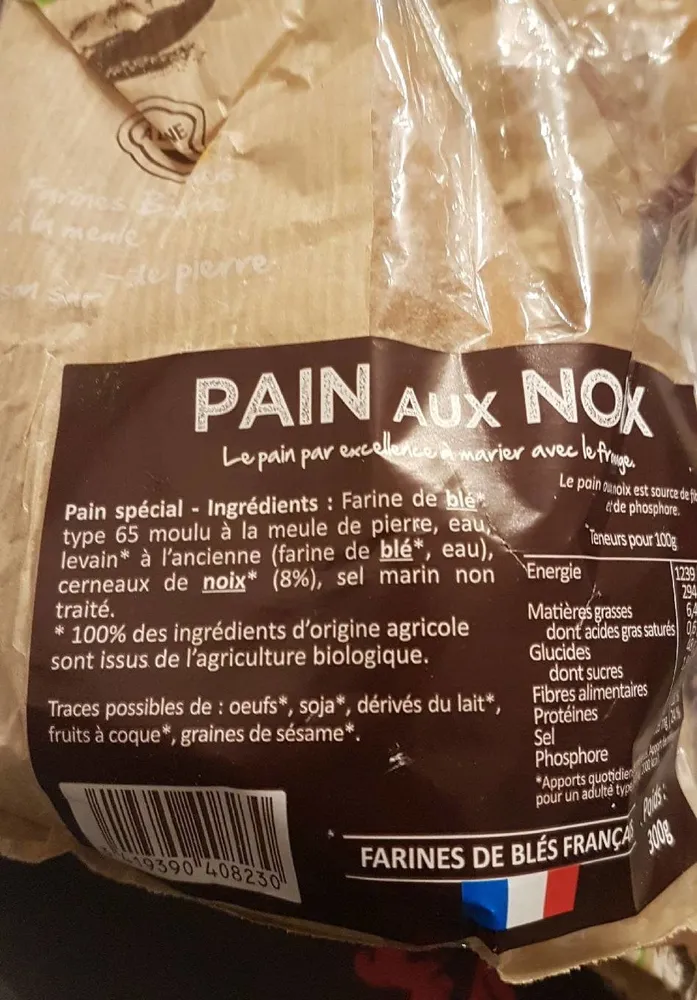 Pain aux noix