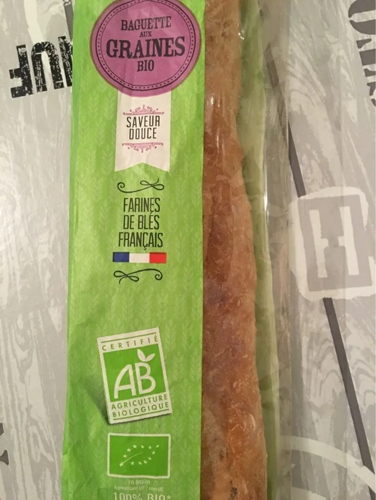 Baguette aux graines bio