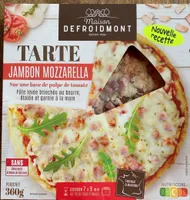Tarte jambon mozarella