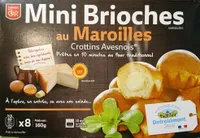 Mini brioches au Maroilles